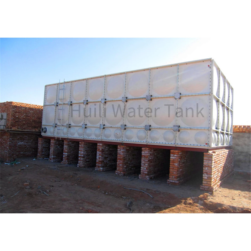 SMC FRP GRP Water Sprinkler System Fire Fighting Water Tank Almacenamiento de Aguaacumula Agua Water Storage Tank