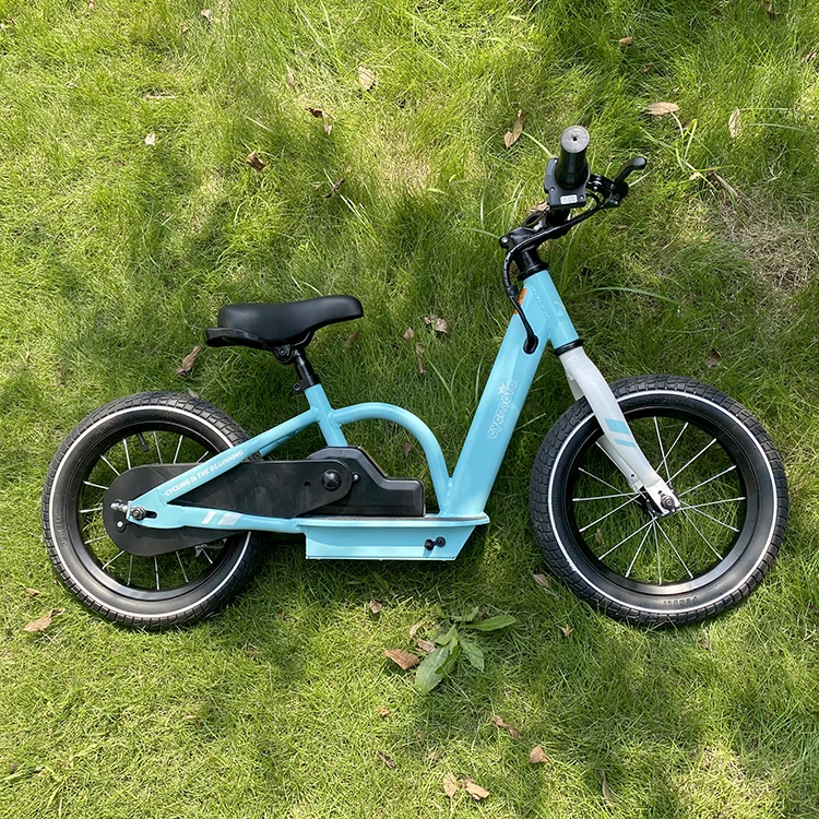 JOYKIE new children sport 80w motor power 14 inch 16 inch kids electric balance bike for kids 3-7 years