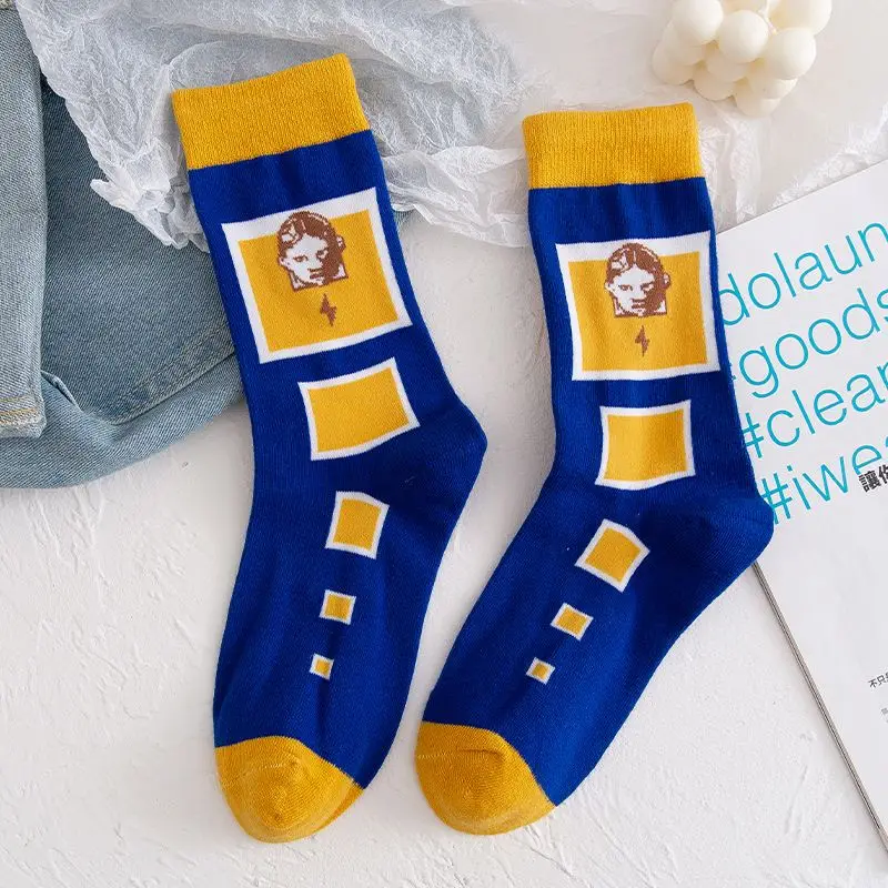 China Factory Wholesale Childhood Game Section Simple Design Cute Socks For Kids Cartoon