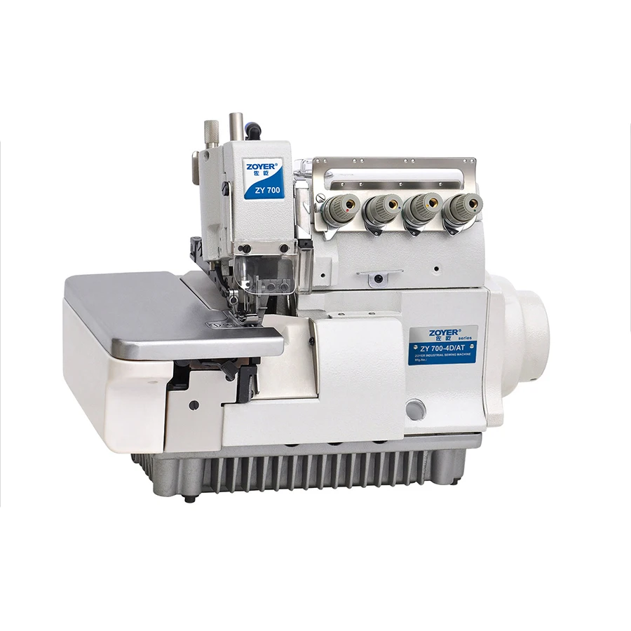 Zoyer ZY700-4D Automatic High Speed 4-thread Heavy Duty Industrial Overlock Sewing Machine