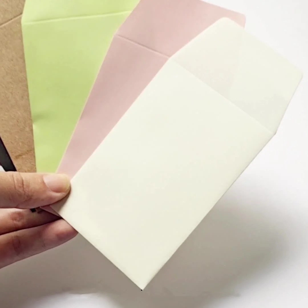 Wholesale custom logo size color letter envelopes paper envelope envelopes