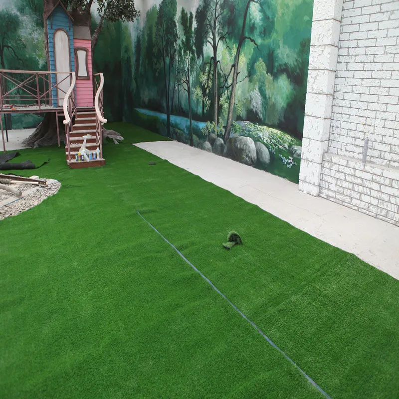 
2021 factory pe artificial 3.5*258 m grass synthetic green artificial football wall high quality landscaping artificial grass 