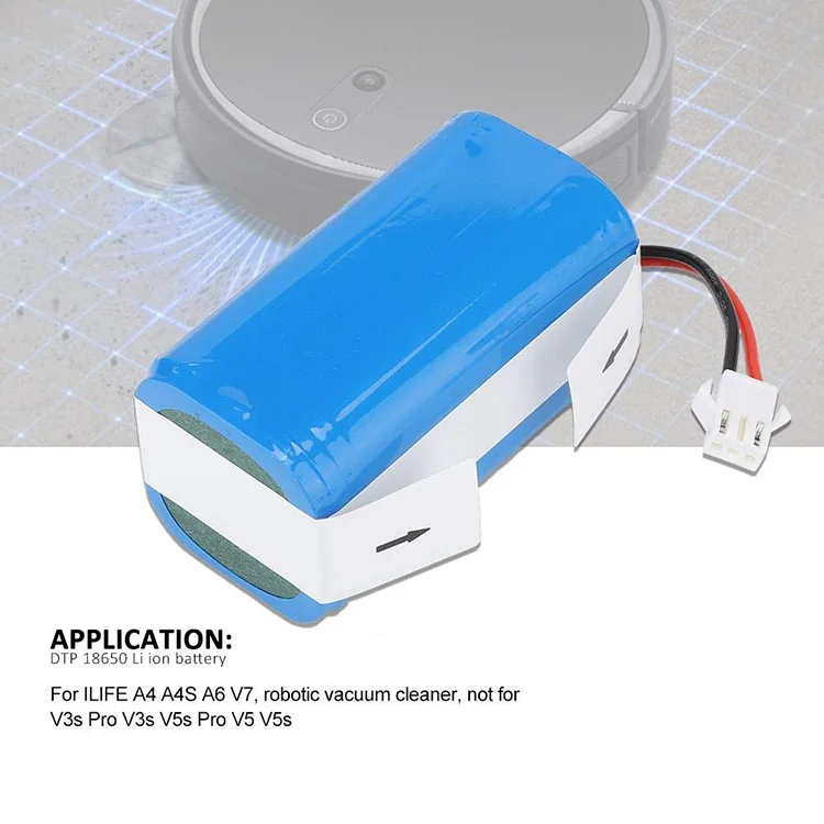 CE KC Certified 18650 li ion battery pack 4S1P 14.8v 3.5Ah vacuum cleaner laptop battery