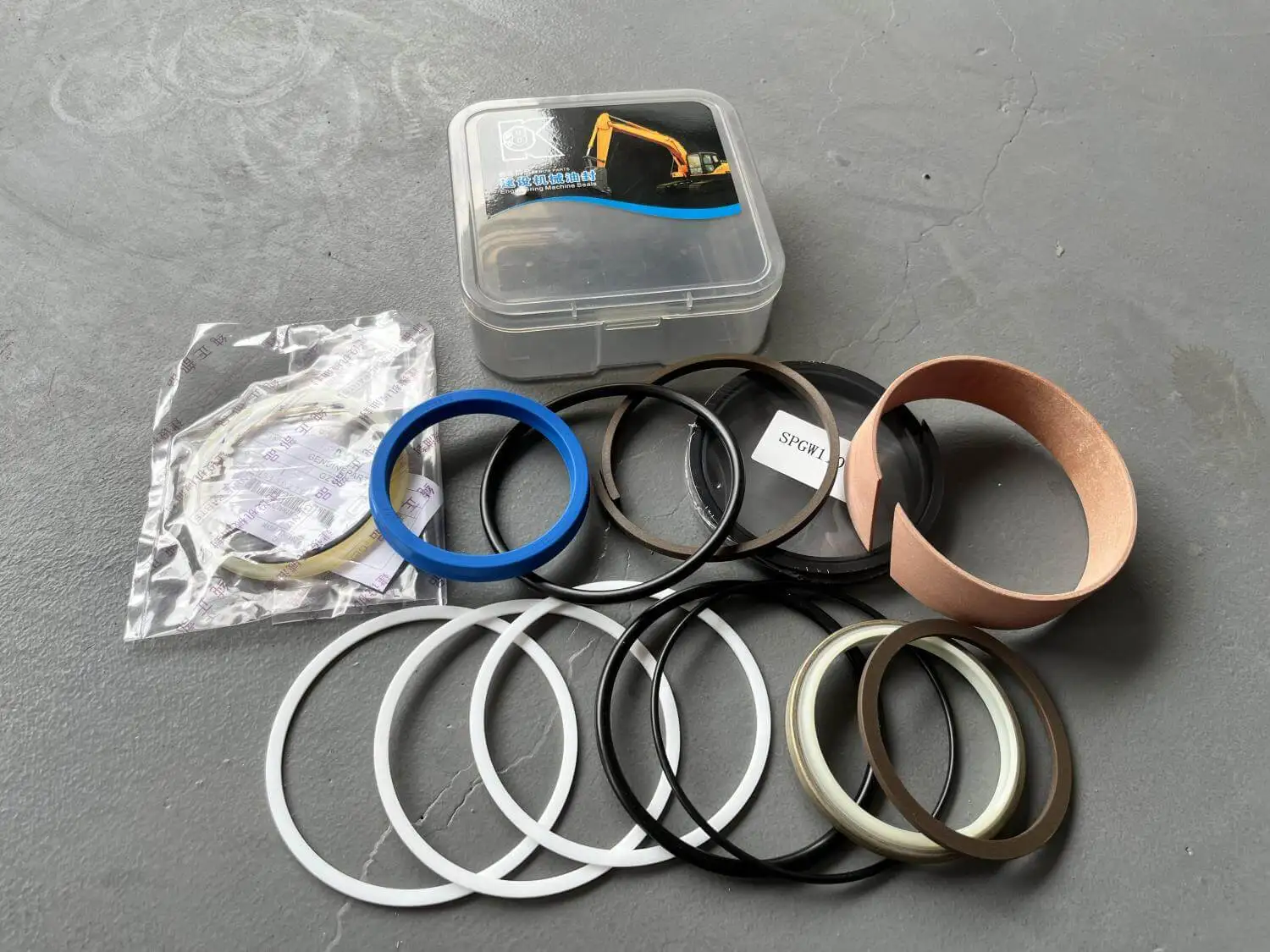 Wholesale Excavator Spare Parts Oil Seals Hydraulic Cylinder Excavator Seal Kit for EX120 SY55 CAT336