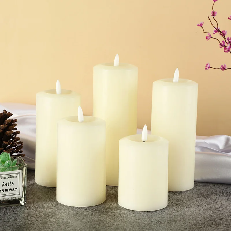 Wholesale  Control with Battery Operated Decorative Led Candles Wedding Electronic Candle Lights