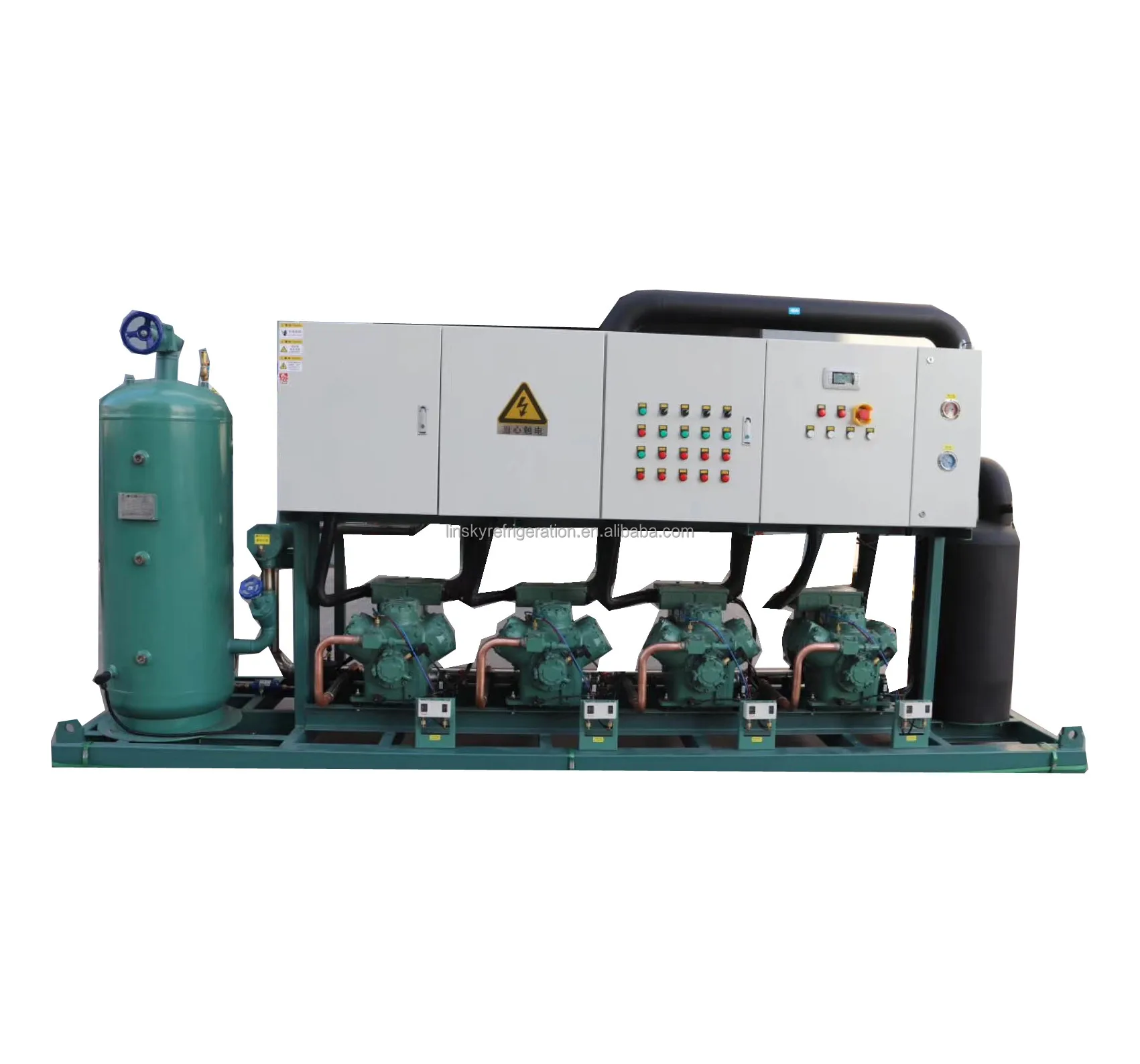 Medium temperature piston 4 pieces Bitzer compressor condensing Unit