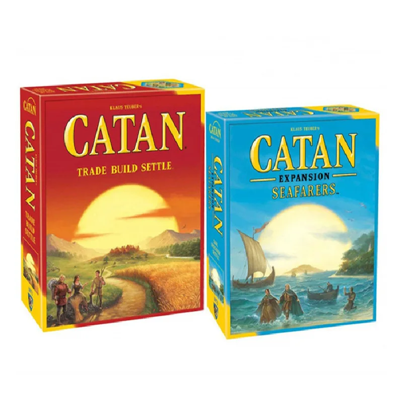 English Version 25th Anniversary Edition Katan Island Fifth Edition Extended Board Game Educational Leisure Toy Game Card