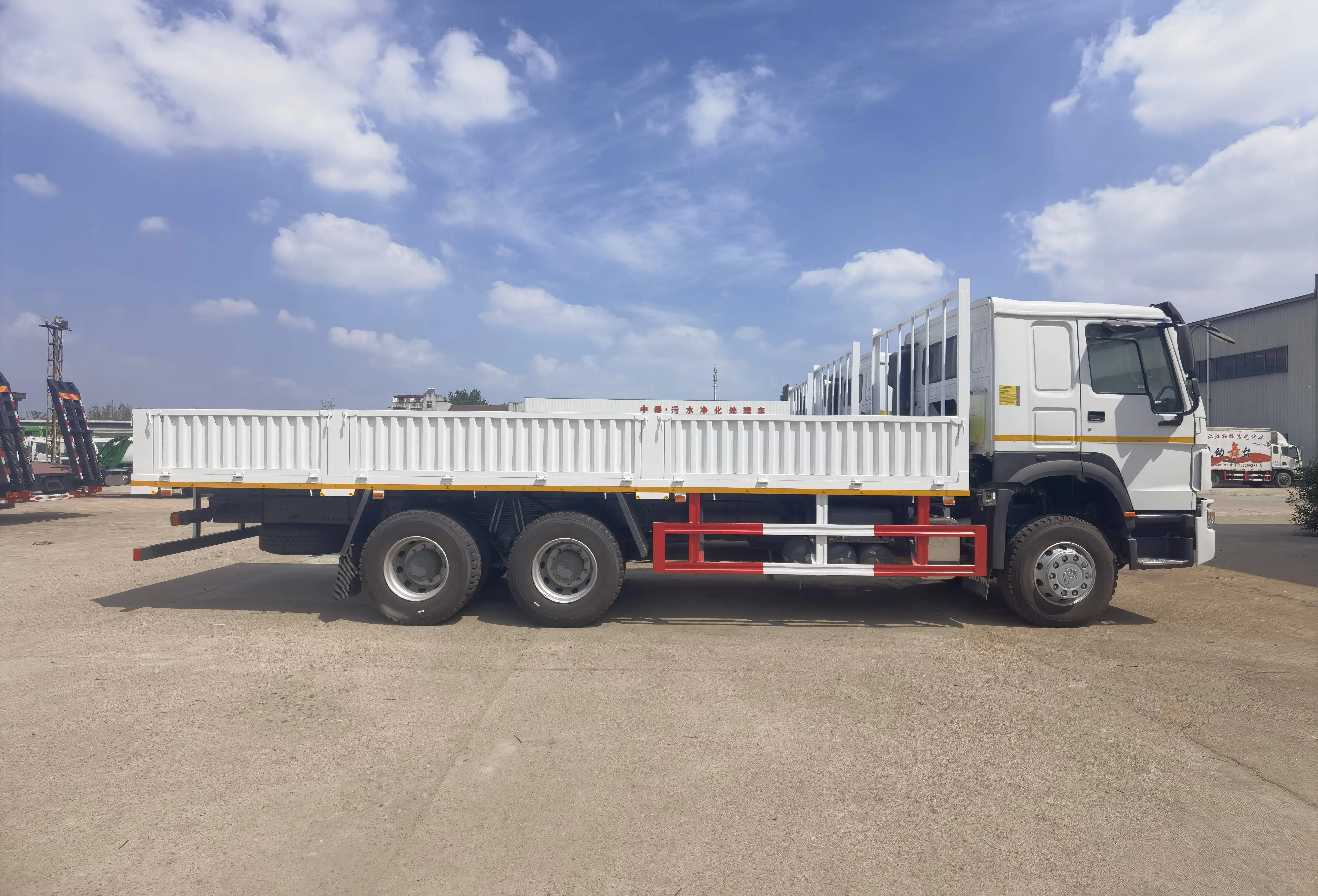 HOWO Cargo Truck Lorry Vehicle for Sale Mechanic 6*4 Truck Automatic Truckk in store