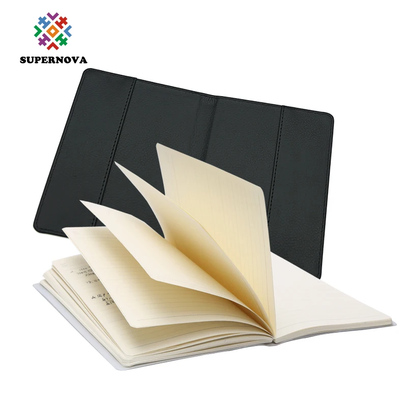 New Products Blank Sublimation A6 Seperatable Leather Notebook, Custom Diary Paper Notebook for Sublimation