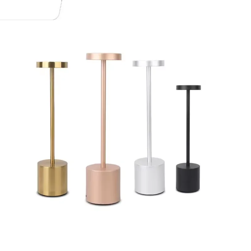 Factory Price LED Table lamp Hotel Restaurant USB Port Living Room Rechargeable Luxury Cordless Desk lamp Modern LED table Lamp