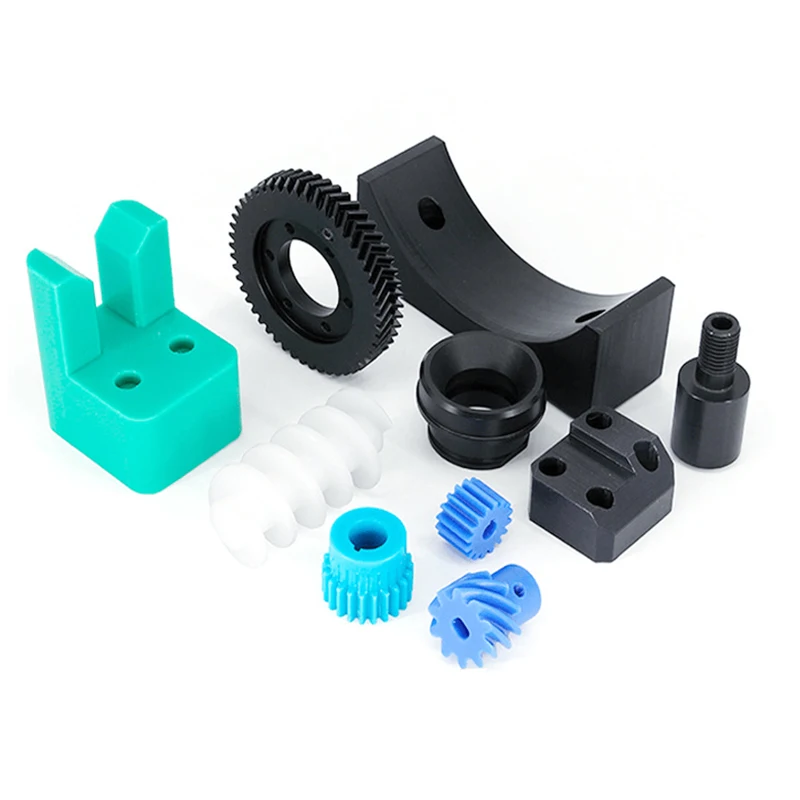 Plastic Part Custom Mc Machining Nylon Uhmwpe Turning Service Peek Cnc Milling Part
