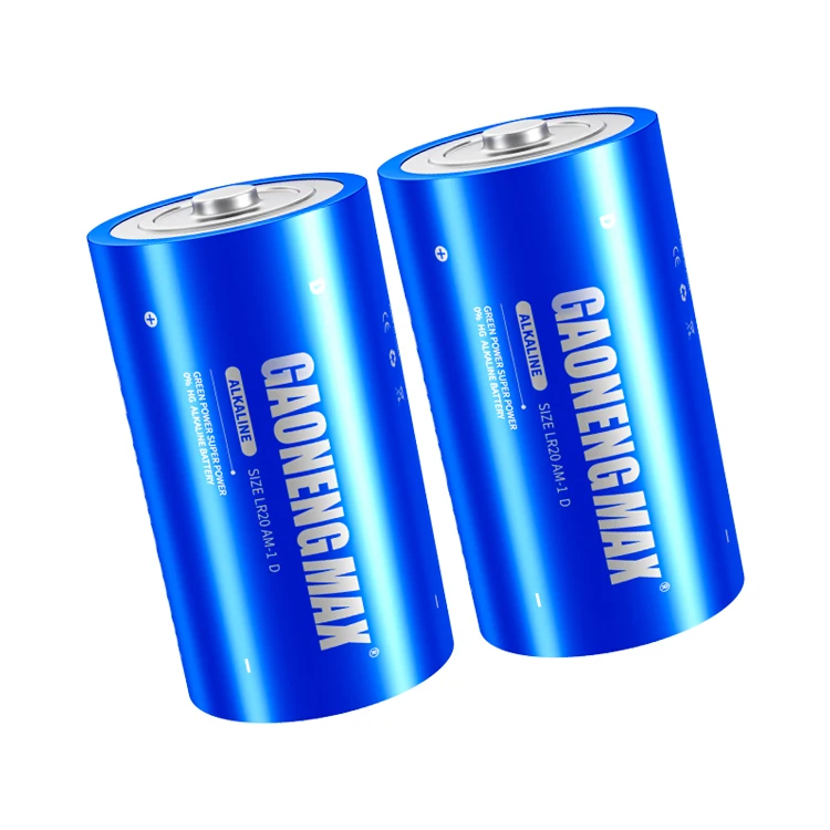 High quality LR20 D size battery 1.5Volt lr20 alkaline battery Alkaline Primary Batteries