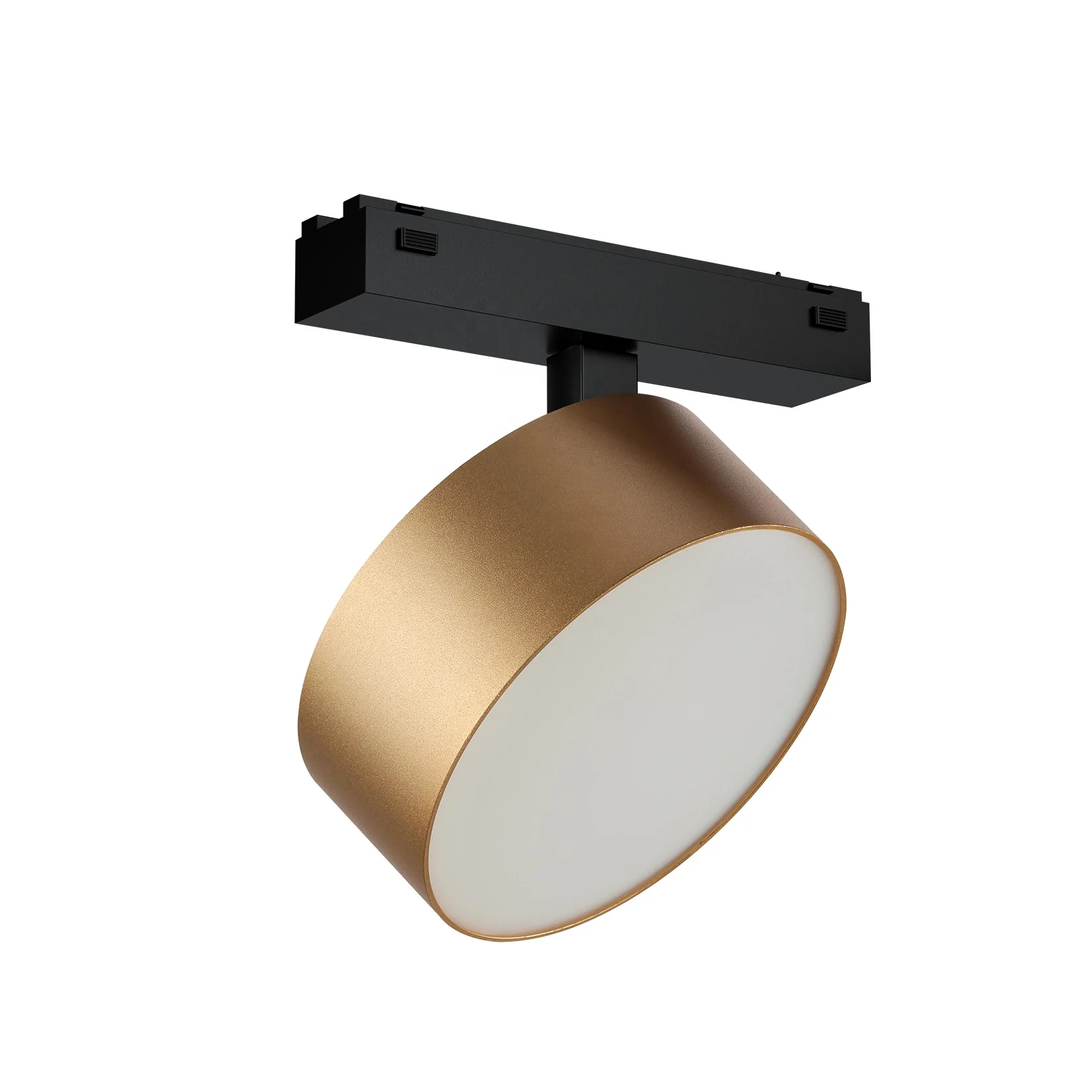 Super thin magnetic track surface mounted track light spot light adjustable beam angel 355 rotatable 3CCT store decoration light