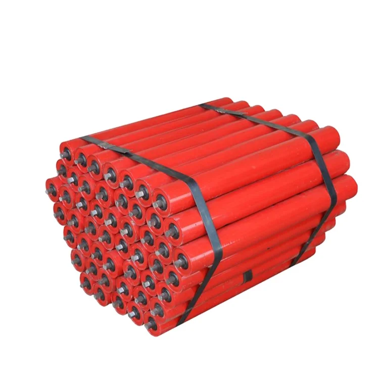 Factory sales  Wear Resistant Mute Paint Conveyor Roller For Conveying Materials