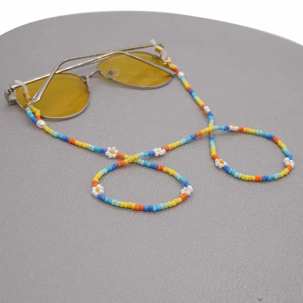 Цепочка для очков Zuowen из полимерной глины, для защиты от потери, на заказ, цепочка-держатель для солнцезащитных очков