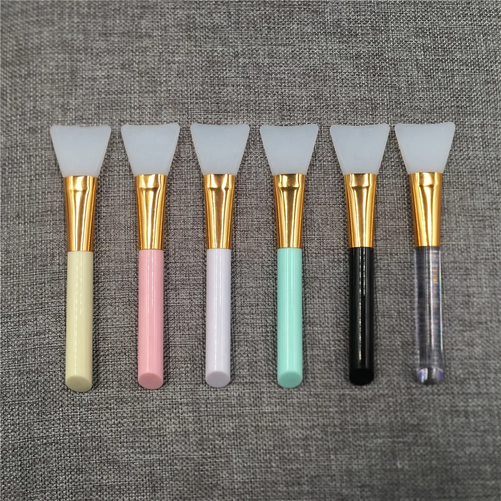 Hot Sale Silicone Facial Mask Applicator Brush Single Makeup Brush for Skin Care Beauty Wholesale Face Mask Mud Mixing Tool