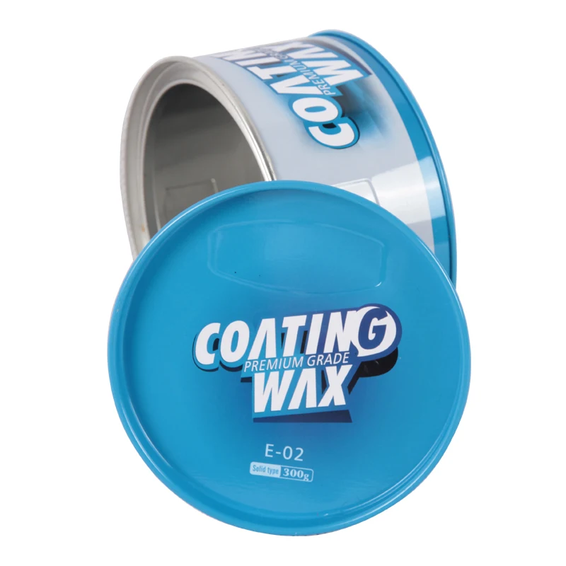 Factory directly sale custom logo metal round empty wax tin can box container