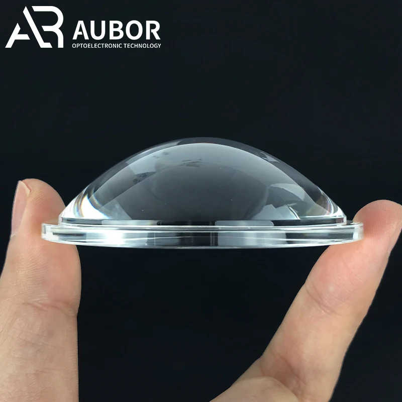 High Transmittance plastic PMMA lenses plano-convex lens spherical lenses optical for Wall lamp lens dia 16 28 35 60 65mm