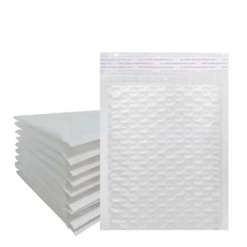 Eco friendly shipping envelopes mailing bag mailers grey white poly bubble mailing bags