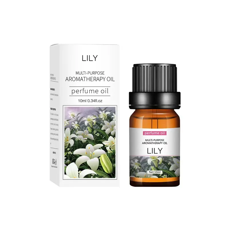 10ml  Essential Oil Lemon Rose Humidifier Essential oils Pure Natural Diffusive Aromatherapy Lavender Air Freshening Oil
