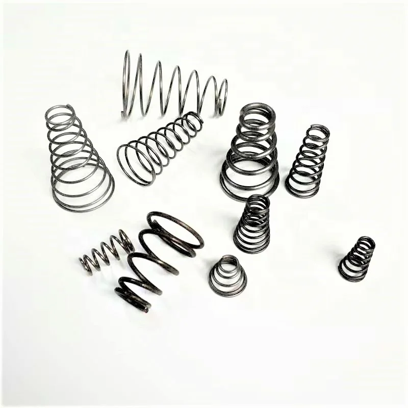 Manufacturer customized high precision helical steel compression conical spring