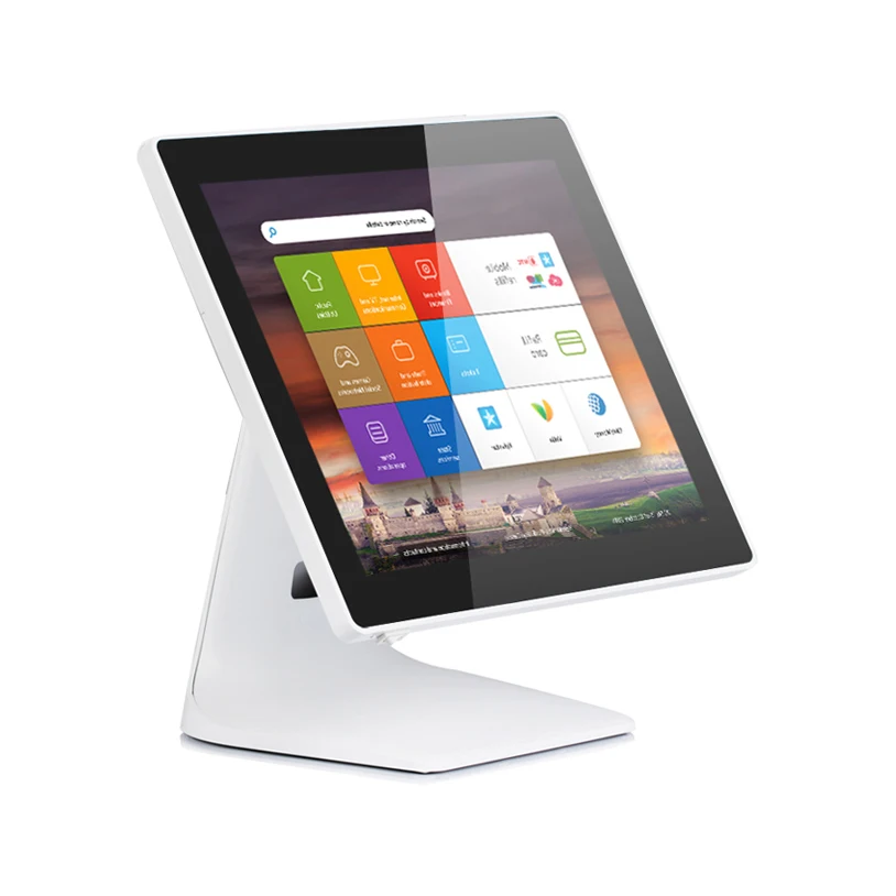 White Plastic Casing 15 Inch Capacitive kasse Desktop Pos cashier Touch Screen Monitor With competitive price