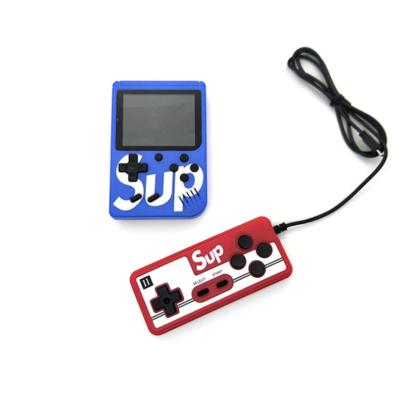 
Handheld Mini SUP Video Game Consoles Box 400 in 1 Games with Double Player 