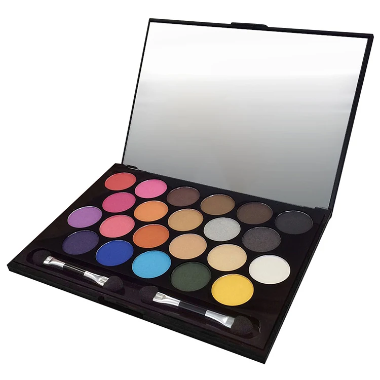 China 230g eye palette eye shadow makeup eyeshadow palette with 2 tips