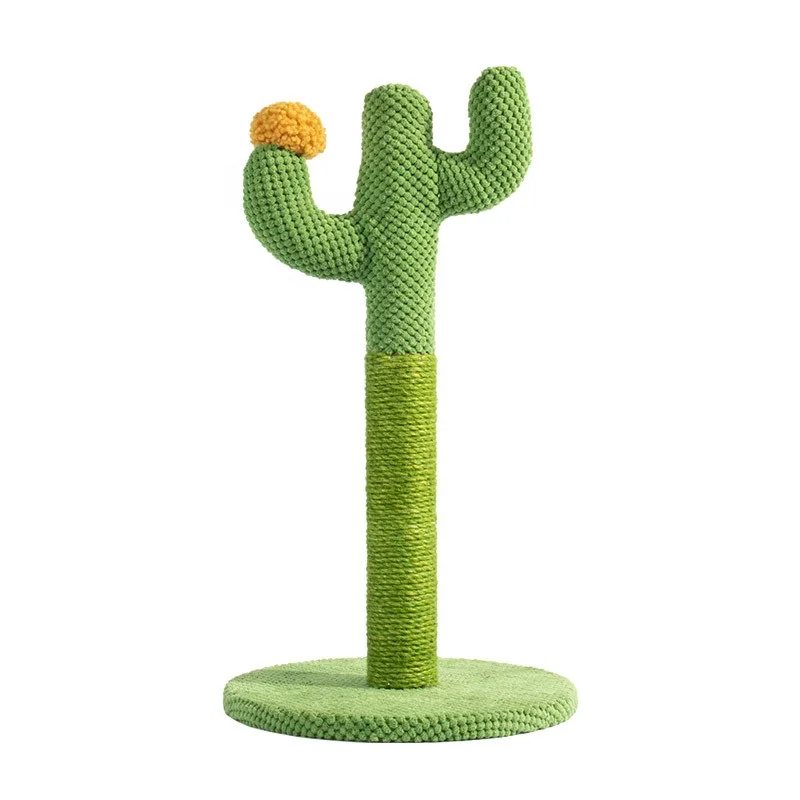 Sisal Rope Cat Scratching Post Tree Cactus Cat Scratch Post