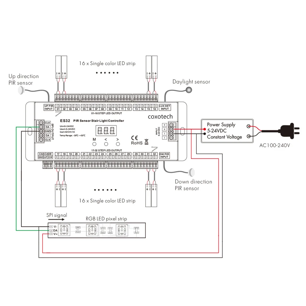 Контроллер датчика движения