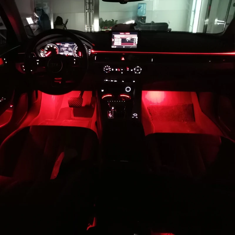 Светодиодная сигнальная лампа RGB для багги с управлением телефоном светодиодная гибкая трубка молока выглядит как