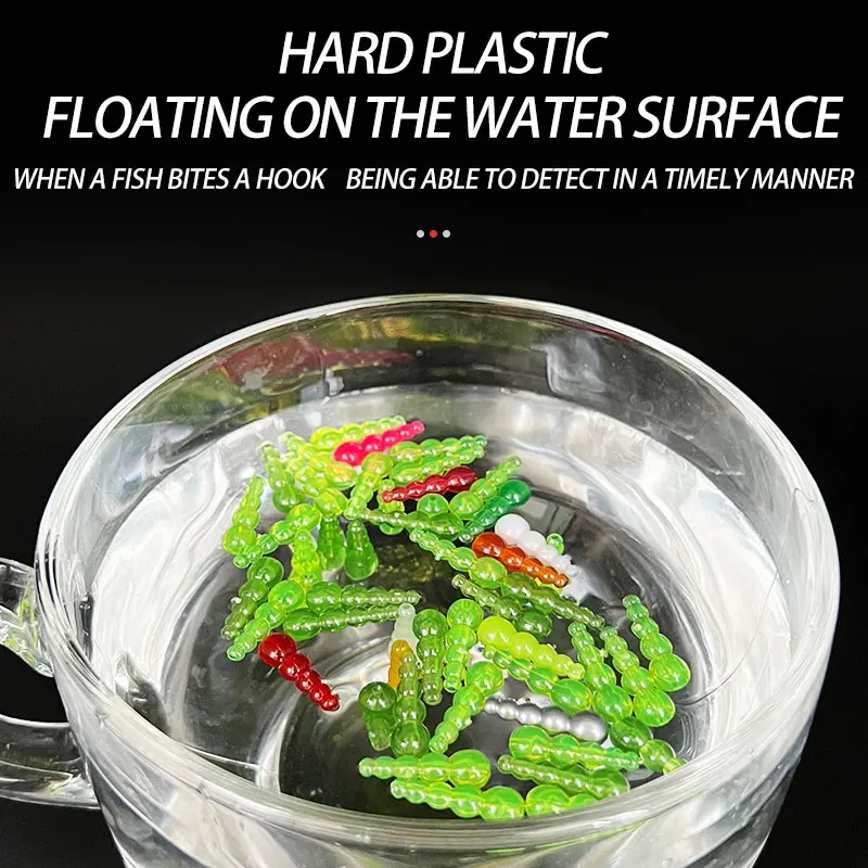 Stacked Fishing Beads Trout tapered Lure Beads Making Walleye spinner Rig Fishing Inline Spinner beads