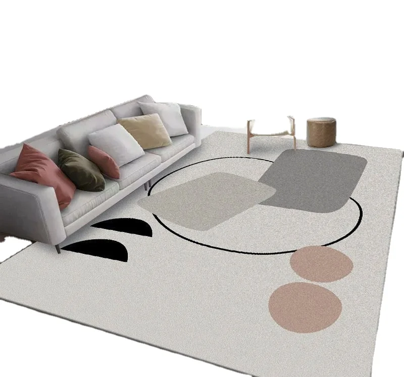 Soft Wind Carpet Living Room Bedroom Ins Tea Table Bedside Carpet Nordic Modern Minimalist Room Mat  Floor mat for household use
