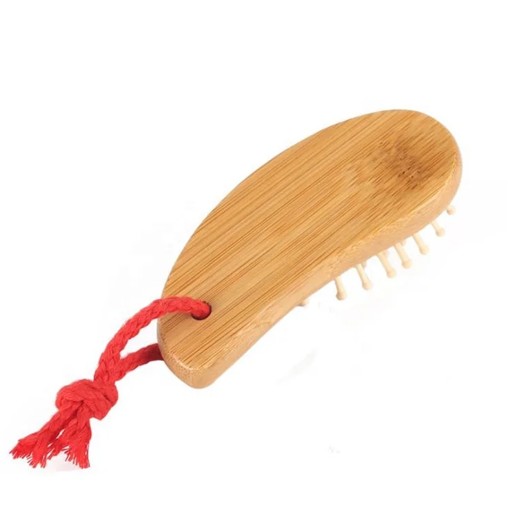 Exquisite Eco-Friendly  bamboo wood comb Hair Brush for baby and children