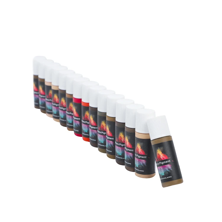 Permanent Makeup Micropigment Microblading Tattoo Ink Eyebrows Eyeliners Lips Areola Scalp Pigment Liquid Hybrid Cream Pigment