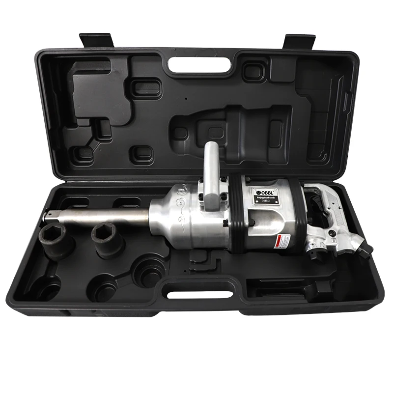 OBBL Automotive Truck Tire Power Tools 1inch Air Pneumatic Impact Wrench for Truck and Buses