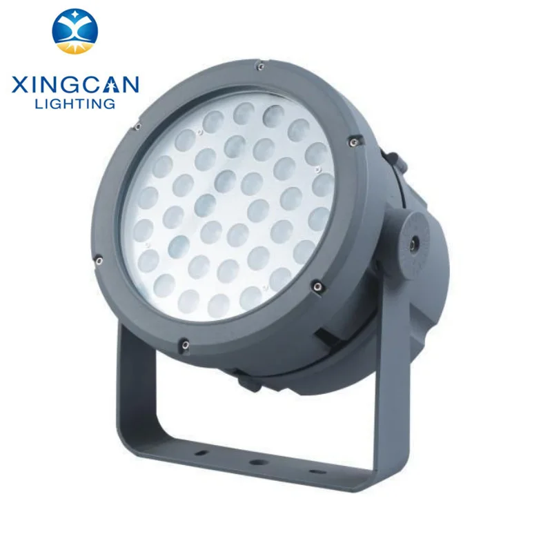 50W Wholesale Outdoor DMX512 RGBW Projector square projectors led flood lamp