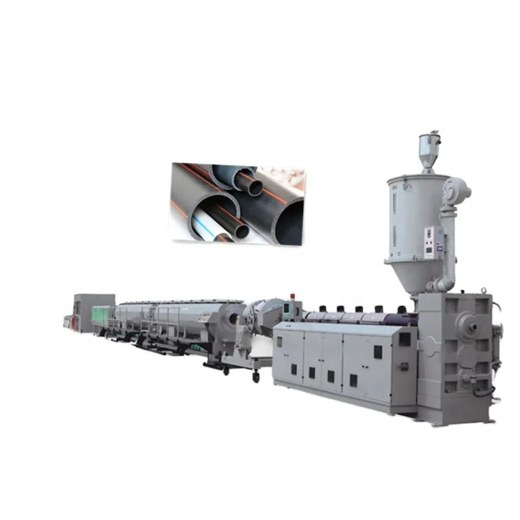 LDPE/HDPE труба машина пластиковый экструдер для водоснабжения трубы производственной линии