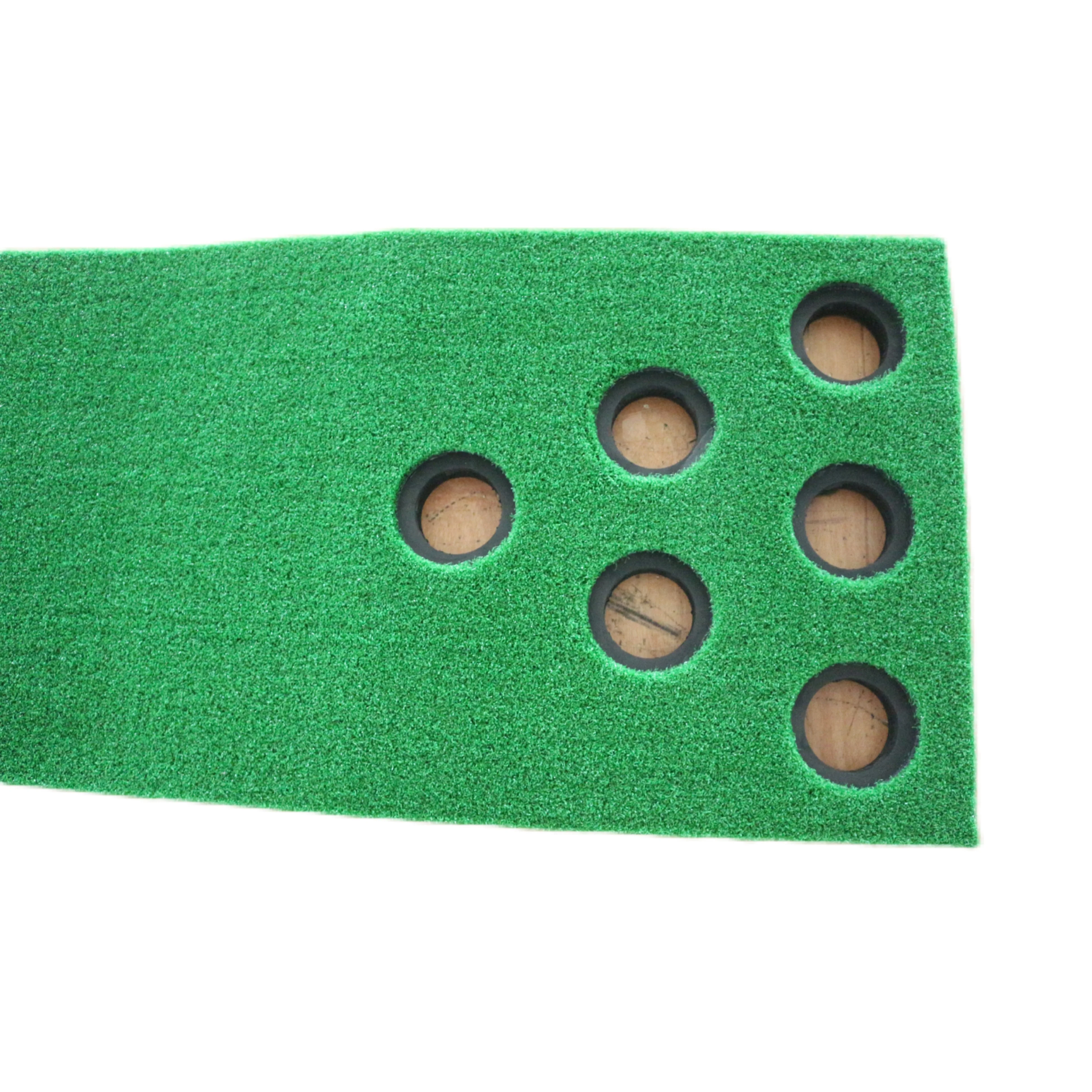 2-on-2 12 holes Portable Golf Putting Mat Indoor 2-way mini golf putting green mats