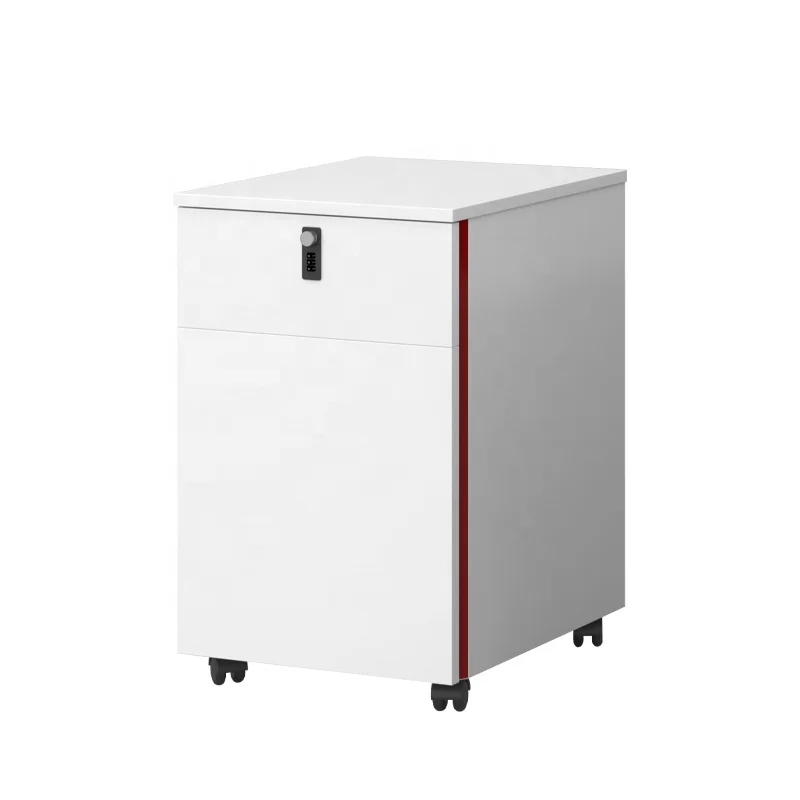 Quality Standard Size Double Side Round Tube Leg Metal Furniture Frame Multiple Employees Simple Office Work White Table