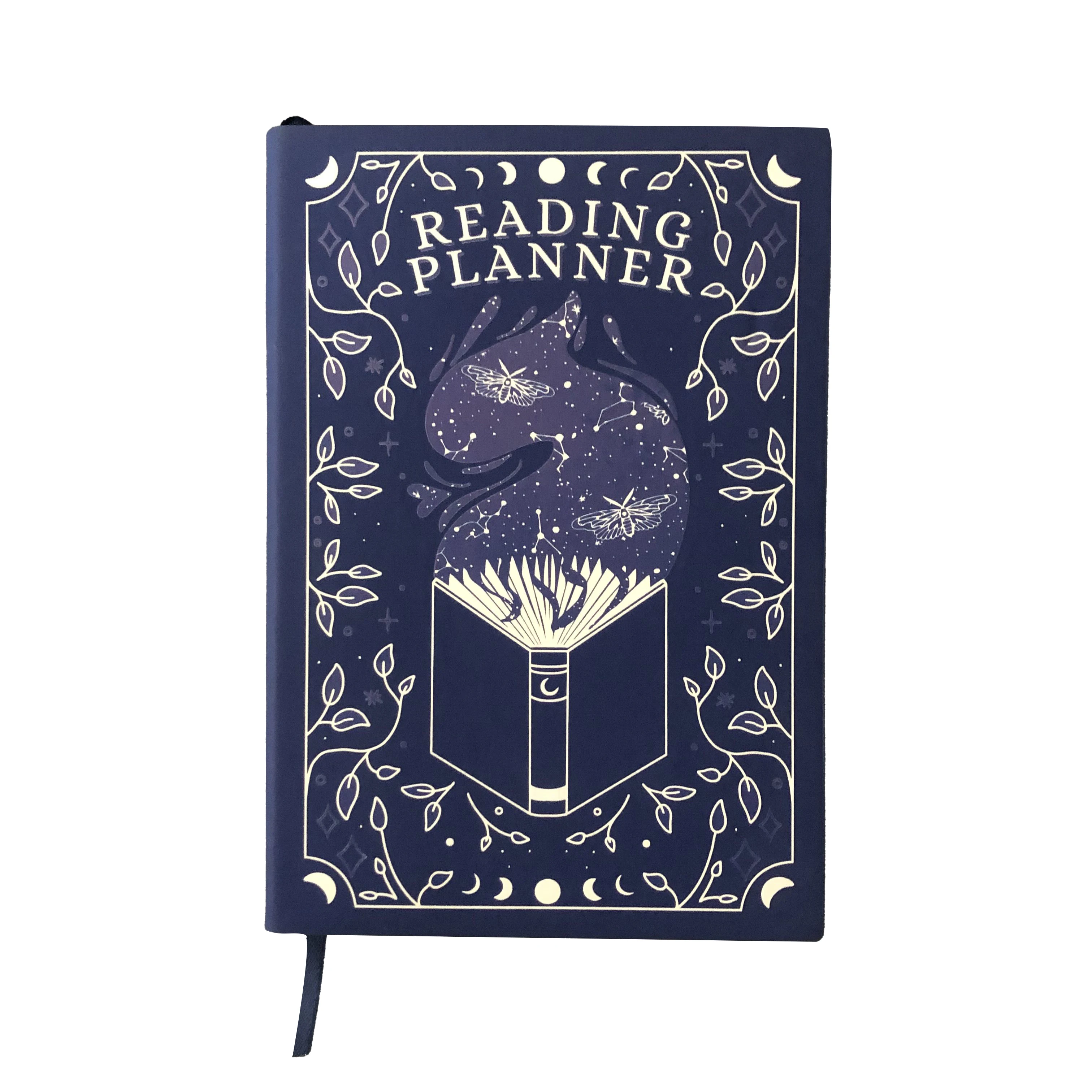 Custom A5 Writing Book Reviews Reading Planner Soft Cover PU Leather Notebook