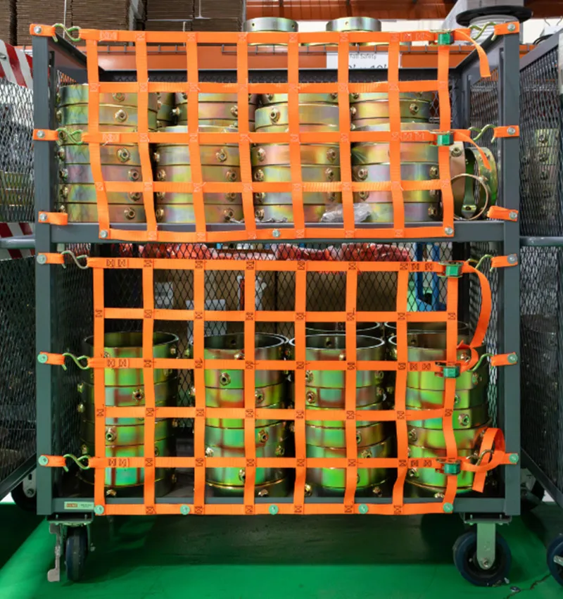 Warehouse Cart Webbing Net 48*24 inch Cargo Protection Safety Flat Net