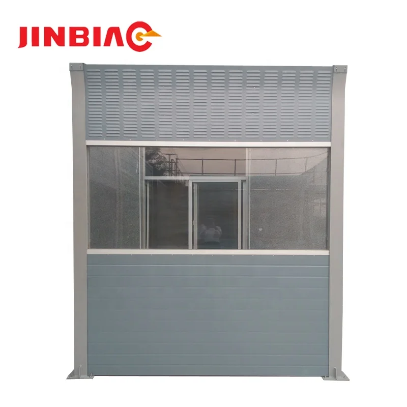 HEBEI JINBIAO September Promotion Perforated Aluminum 1.2mm thick Noise Barriers Sound Proof Wall For Highways