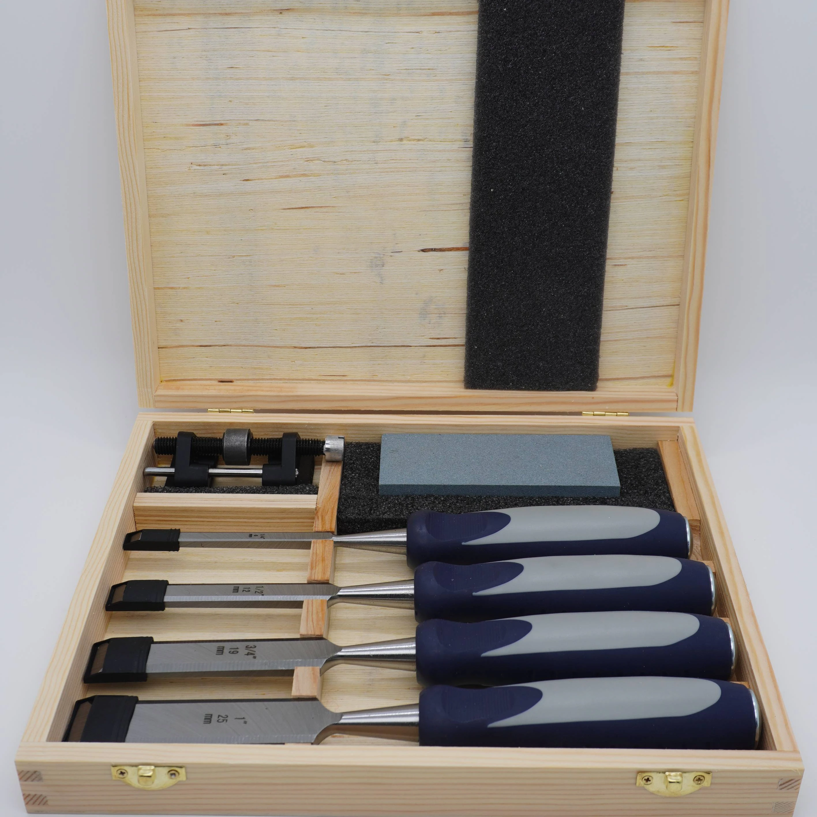 Wholesale High Quality 6 In 1 Woodworkers Tool Bag Kit Wood Working Tools Wood Chisel Set