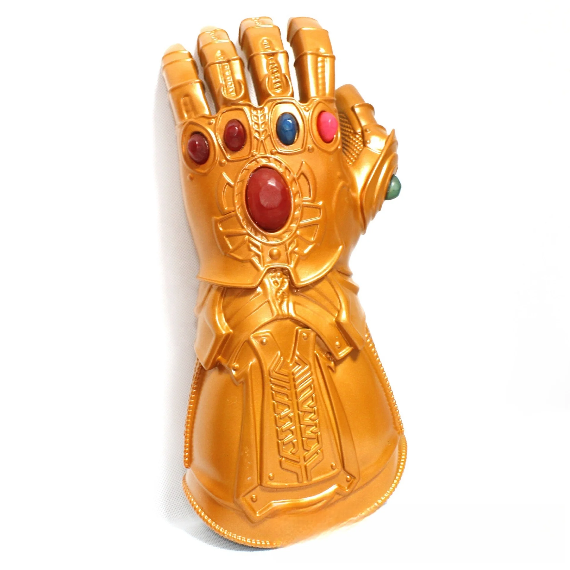 1pc Infinity Gauntlet LED Light Thanos Gloves Halloween Cosplay Superhero Weapon Prop Adult Costume Party Avengers Festival Gift