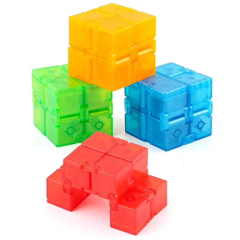 Factory Direct Sale Infinity Cube Fidget Toys Decompressure Stress Relief Magic Cube Mini Infinity Cube Finger Fidget Toys