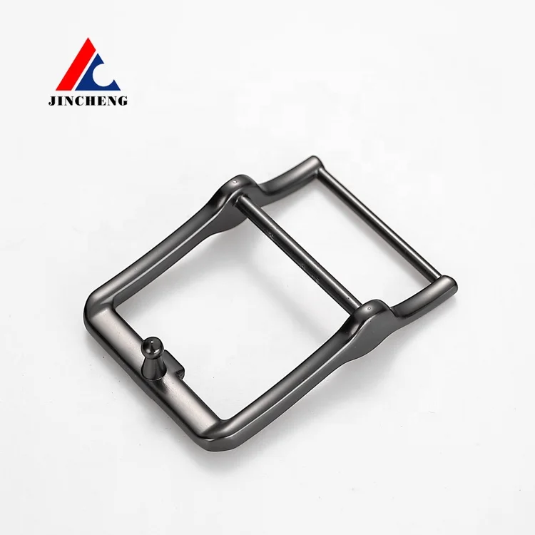 Custom logo belt buckle men 36*68mm metal plate belt buckle popular simple wholesale production