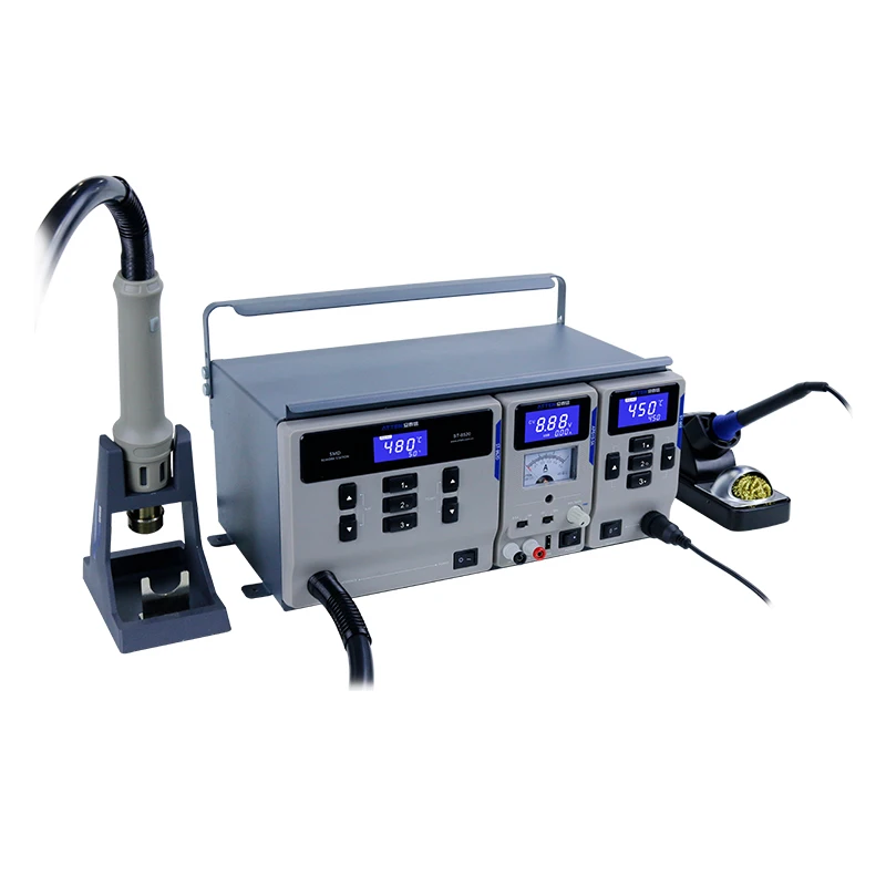 
ATTEN MS-300 Hot Air Gun 3 in 1 SMD Soldering Rework Station With 15V/3A Power Supply 