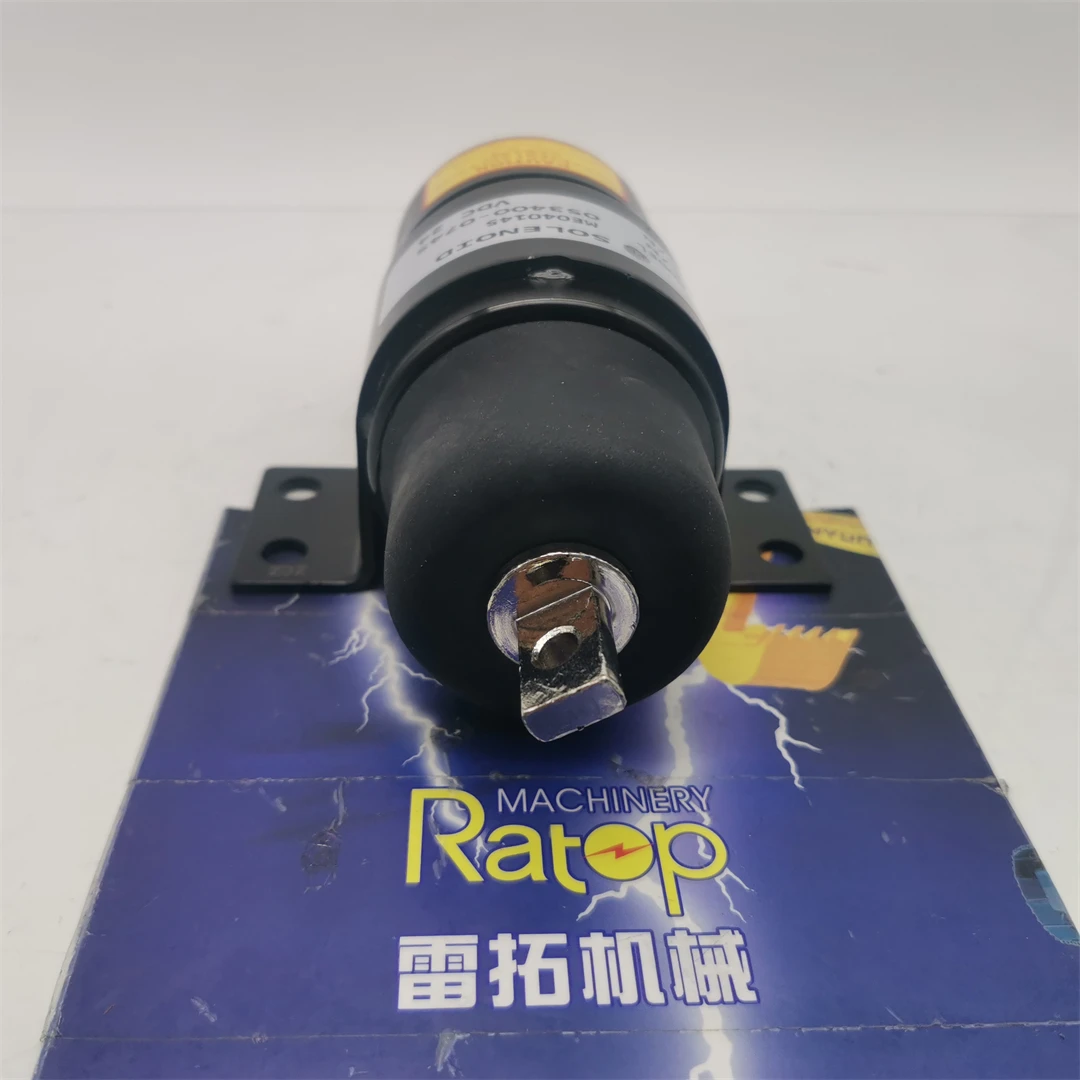 Stop solenoid ME040145 053400-73500 for Excavator HD800 HD900 HD250 HD450