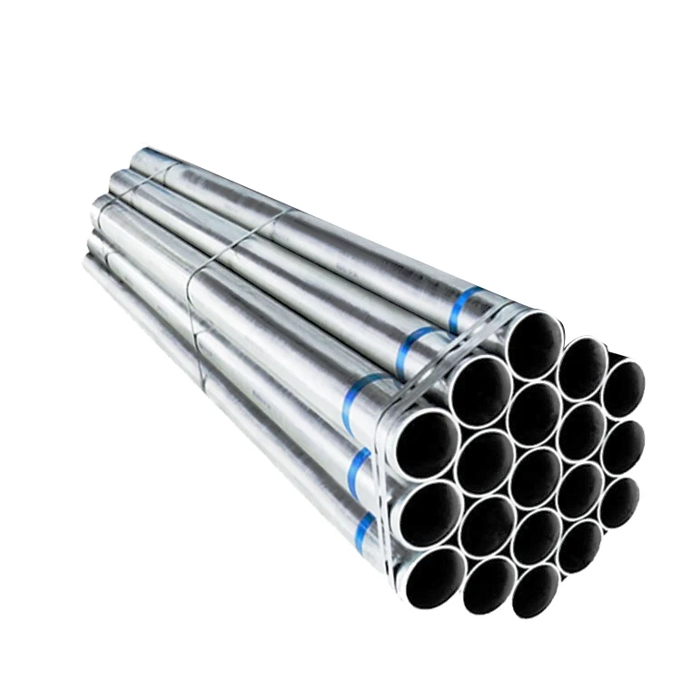 BS1139 4mm galvanized steel pipe tubo galvanizados for water oil and gas